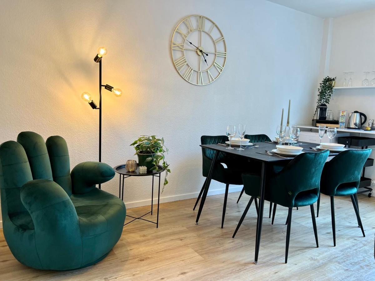 Design Apartment Mit Balkon - Kueche - Netflix 埃森 外观 照片