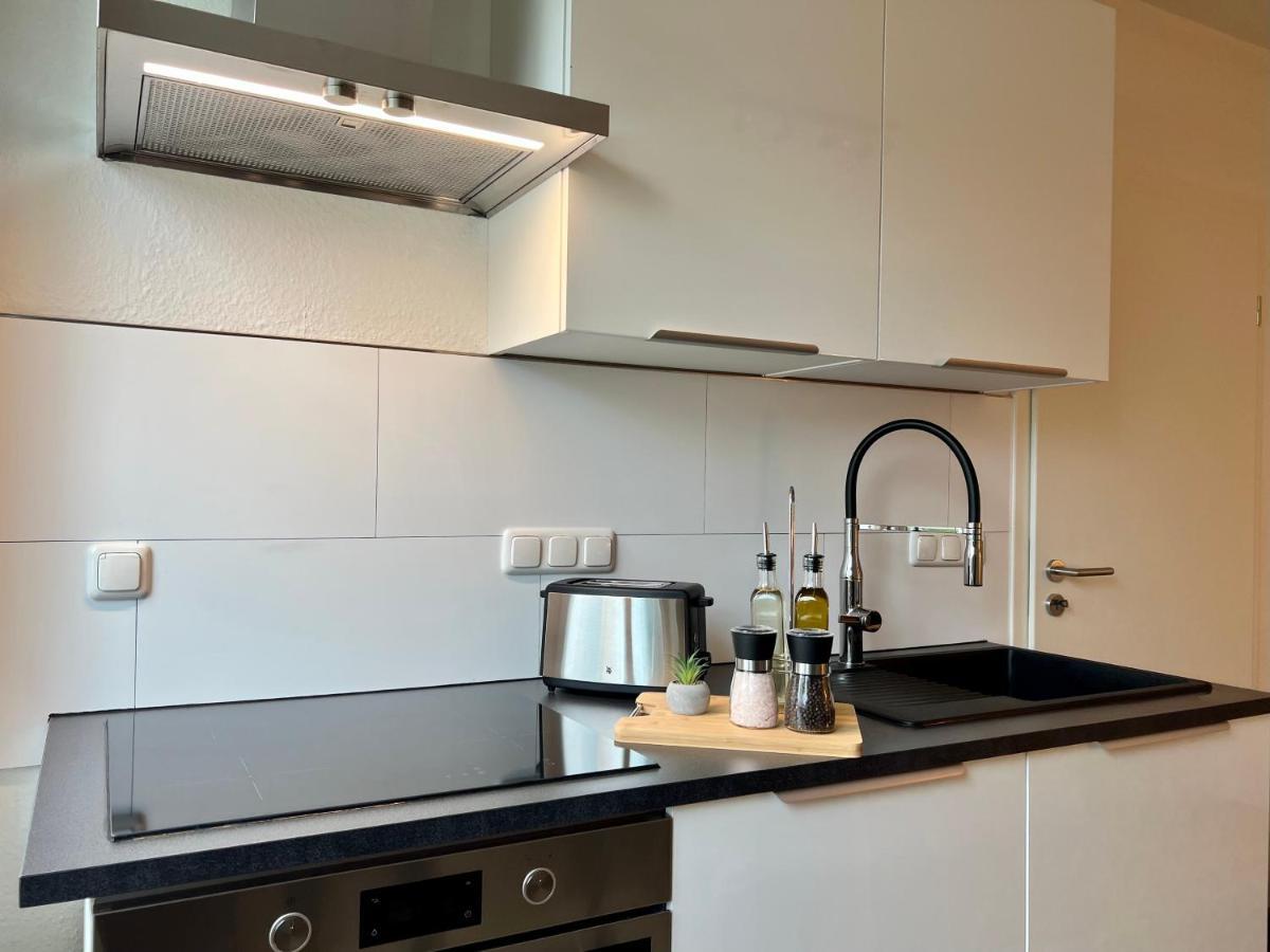 Design Apartment Mit Balkon - Kueche - Netflix 埃森 外观 照片