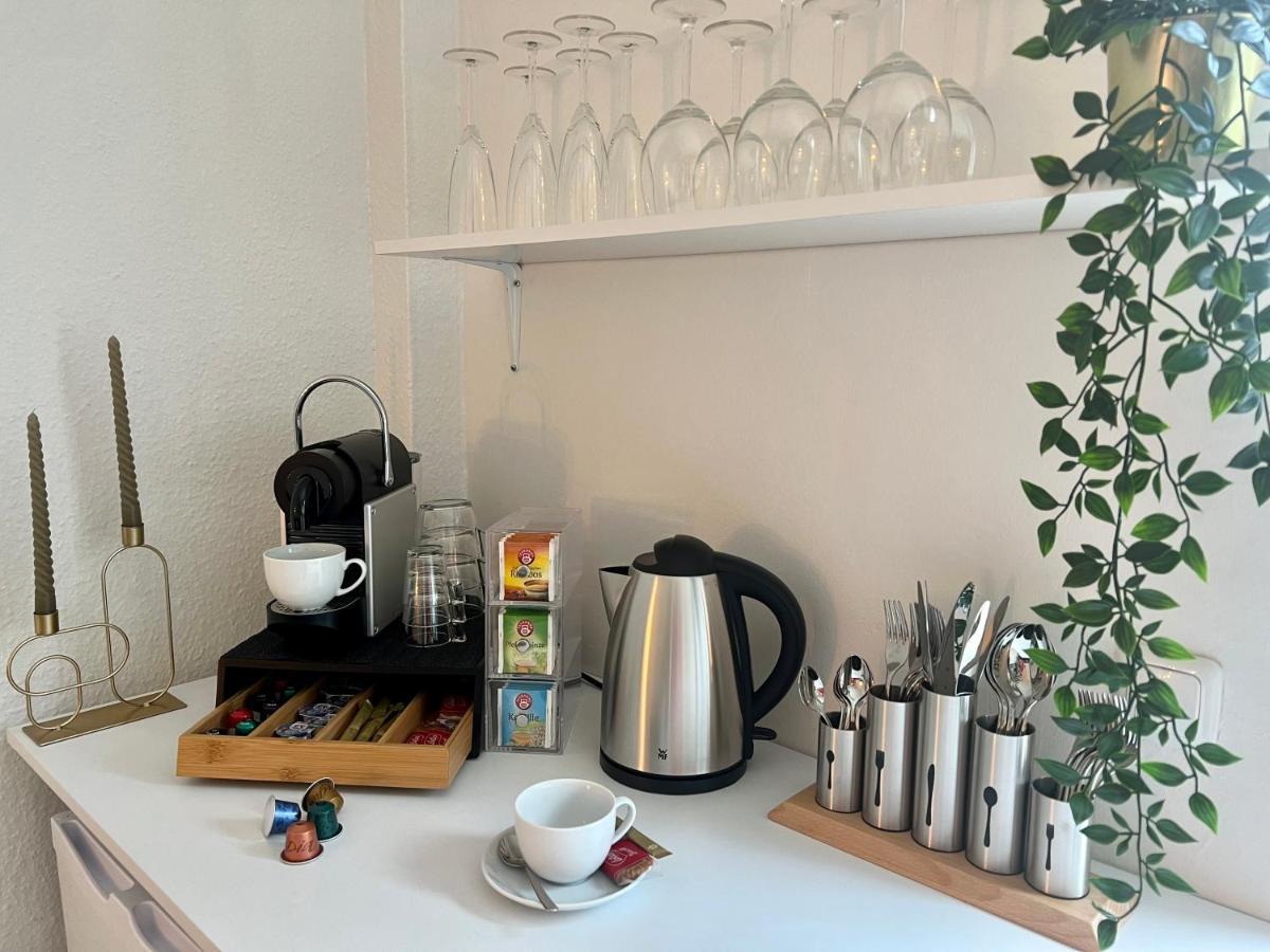 Design Apartment Mit Balkon - Kueche - Netflix 埃森 外观 照片