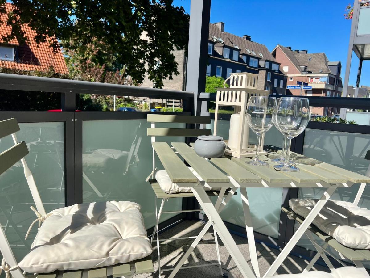 Design Apartment Mit Balkon - Kueche - Netflix 埃森 外观 照片